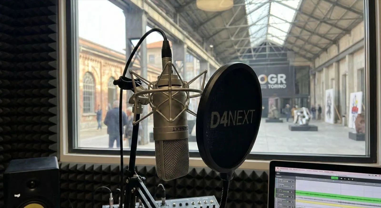 Podcast D4X, réalisation du P’tit Studio